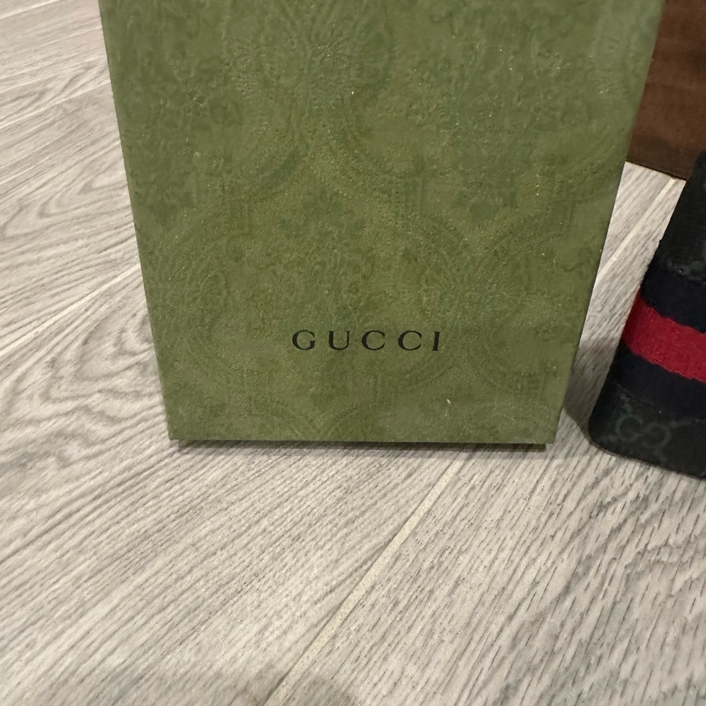 Brand new Gucci GG Mens Canvas Bifold Wallet. Still in Gucci box w/dust bag. - Picture 2 of 9